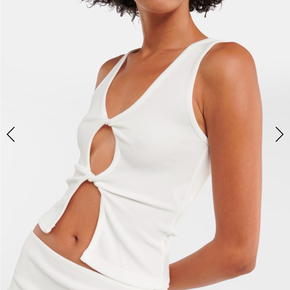 Christopher Esber Cut Out Twisted Tank Top